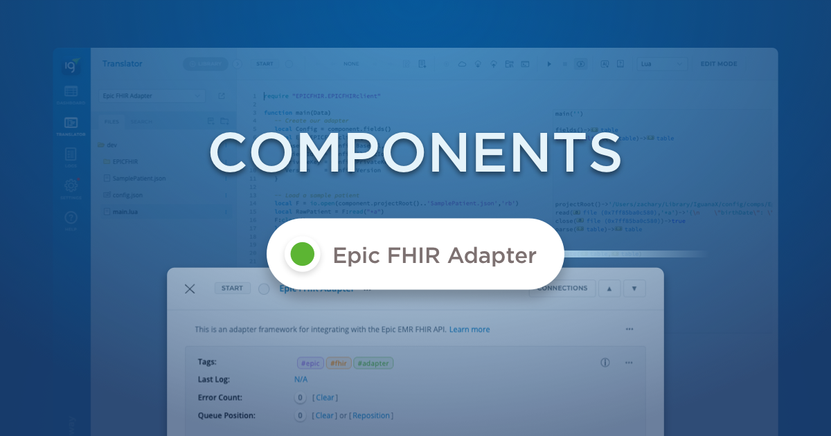 Components in Iguana