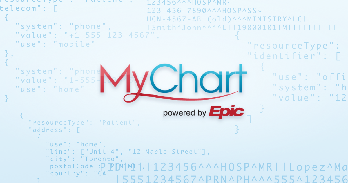 Epic MyChart Data Integration