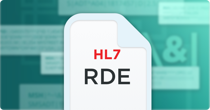 HL7 RDE