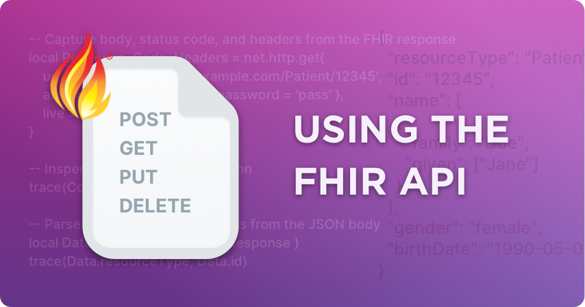 FHIR - Using the API FHIR - Using the API