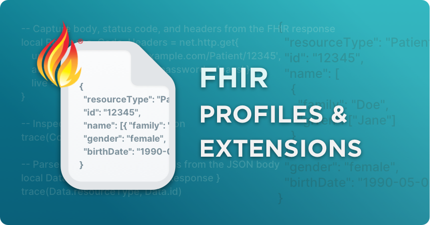 FHIR Profiles and Extensions