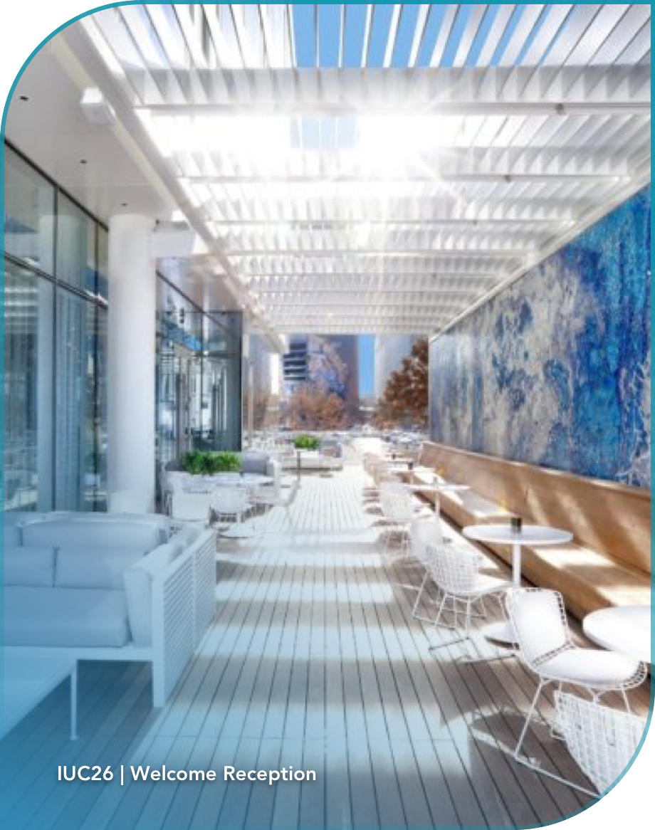 Welcome Reception - Ellie's Terrace